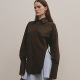 SIGNATURE SHIRT WITH CUTOUTS