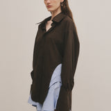 SIGNATURE SHIRT WITH CUTOUTS