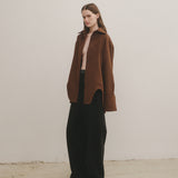 WOOL BLEND OVERSHIRT