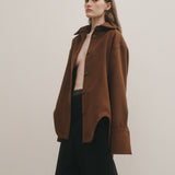 WOOL BLEND OVERSHIRT