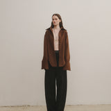 WOOL BLEND OVERSHIRT