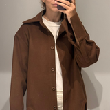 WOOL-FEEL OVERSHIRT